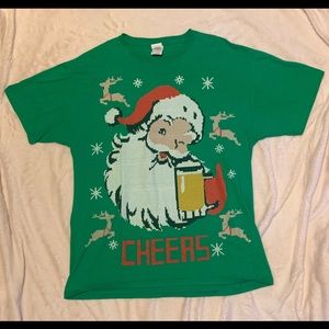 Santa Cheers Tee